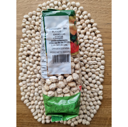 Ciecierzyca ekologiczna BIO z Hiszpanii 500 g Ciecierzyca ekologiczna BIO z Hiszpanii 500 g