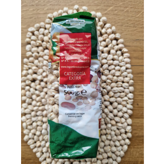 Ciecierzyca ekologiczna BIO z Hiszpanii 500 g Ciecierzyca ekologiczna BIO z Hiszpanii 500 g