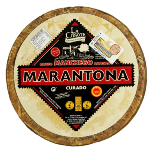 Ser owczy MANCHEGO 1 roczny Curado (dojrzały) Hiszpański 200g