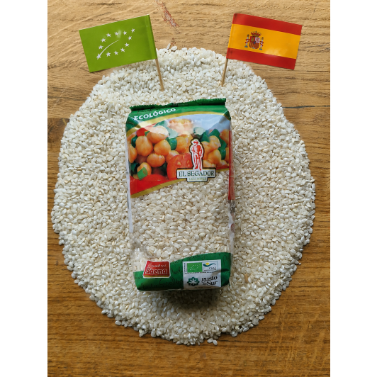 Ryż ekologiczny Bahía BIO z Hiszpanii 0,5 kg – europejski ryż biały