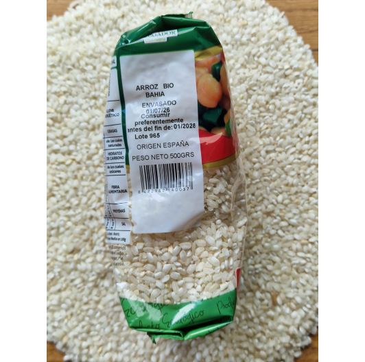 Ryż ekologiczny Bahía BIO z Hiszpanii 0,5 kg – europejski ryż biały