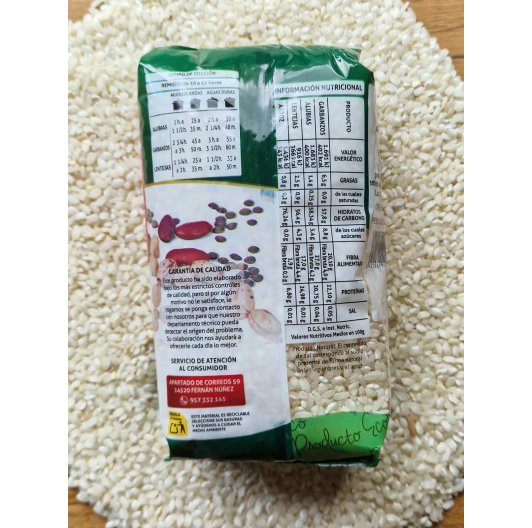 Ryż ekologiczny Bahía BIO z Hiszpanii 0,5 kg – europejski ryż biały